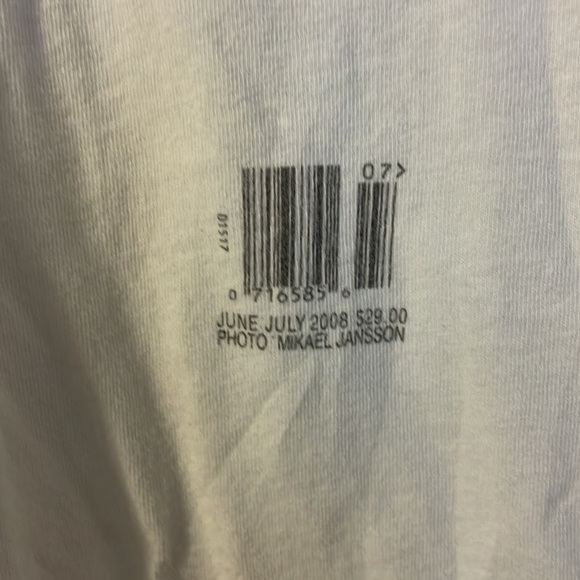 Marc Jacobs Interview Limited Edition Andy Warhol Magazine Cover T-shirt size M - Picture 6 of 14